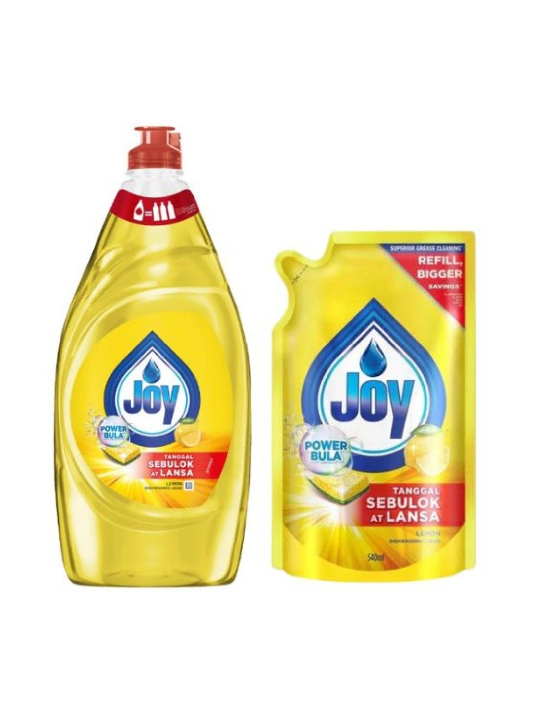 Joy Lemon Dishwashing Liquid (780ml) Bottle + (540 edamama